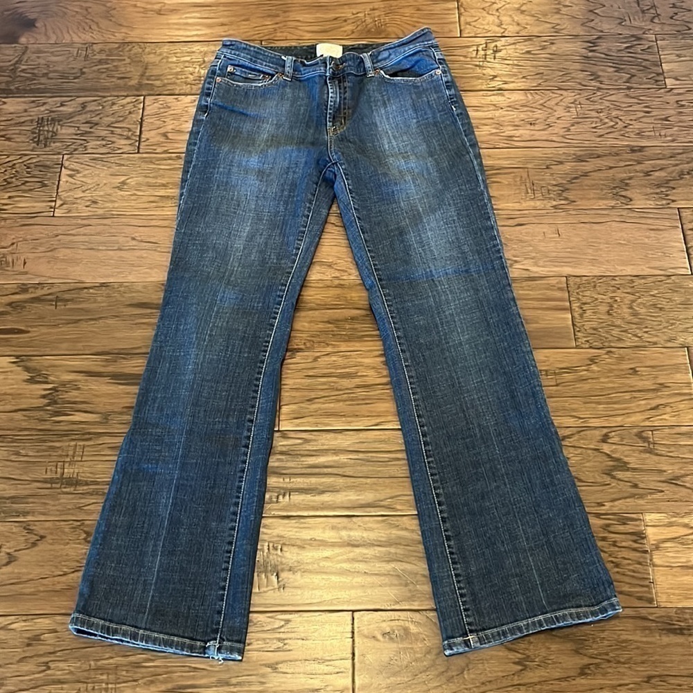 White House Black Market Blanc Bootcut Size 10R